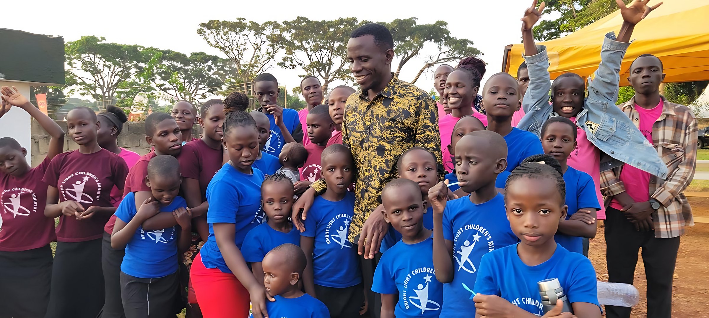Children at Bright Light, Jinja, Uganda