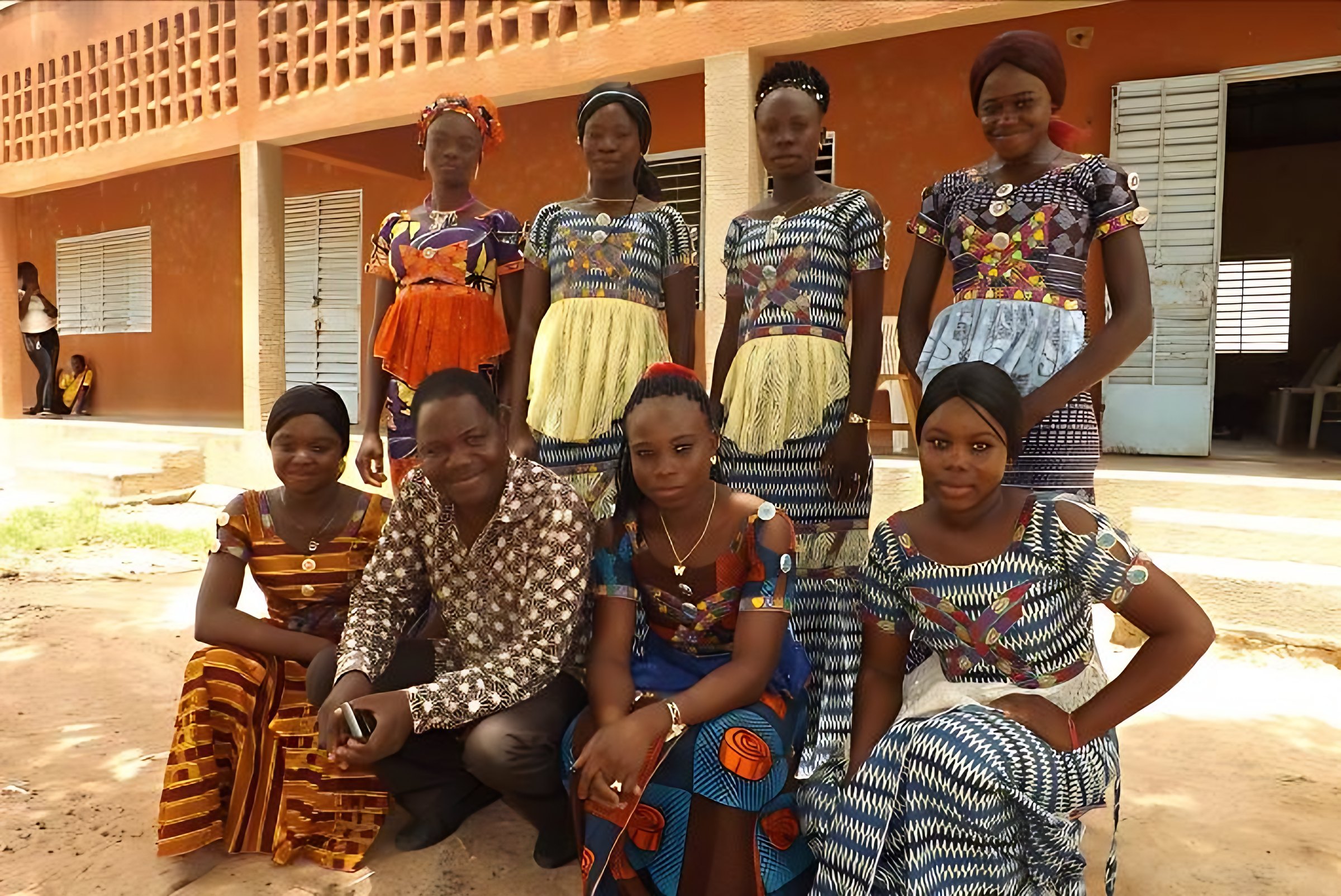 Training class in Burkina Faso